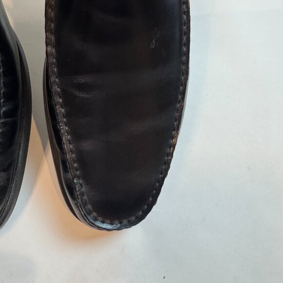 Ferragamo - Black leather loafers main image 16